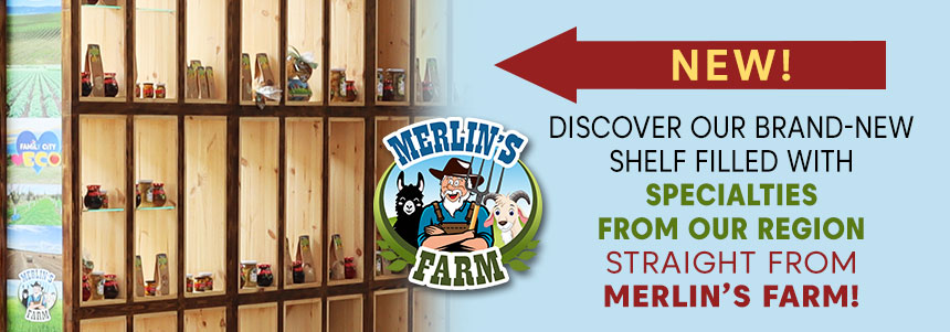 Regional Delights Shelf