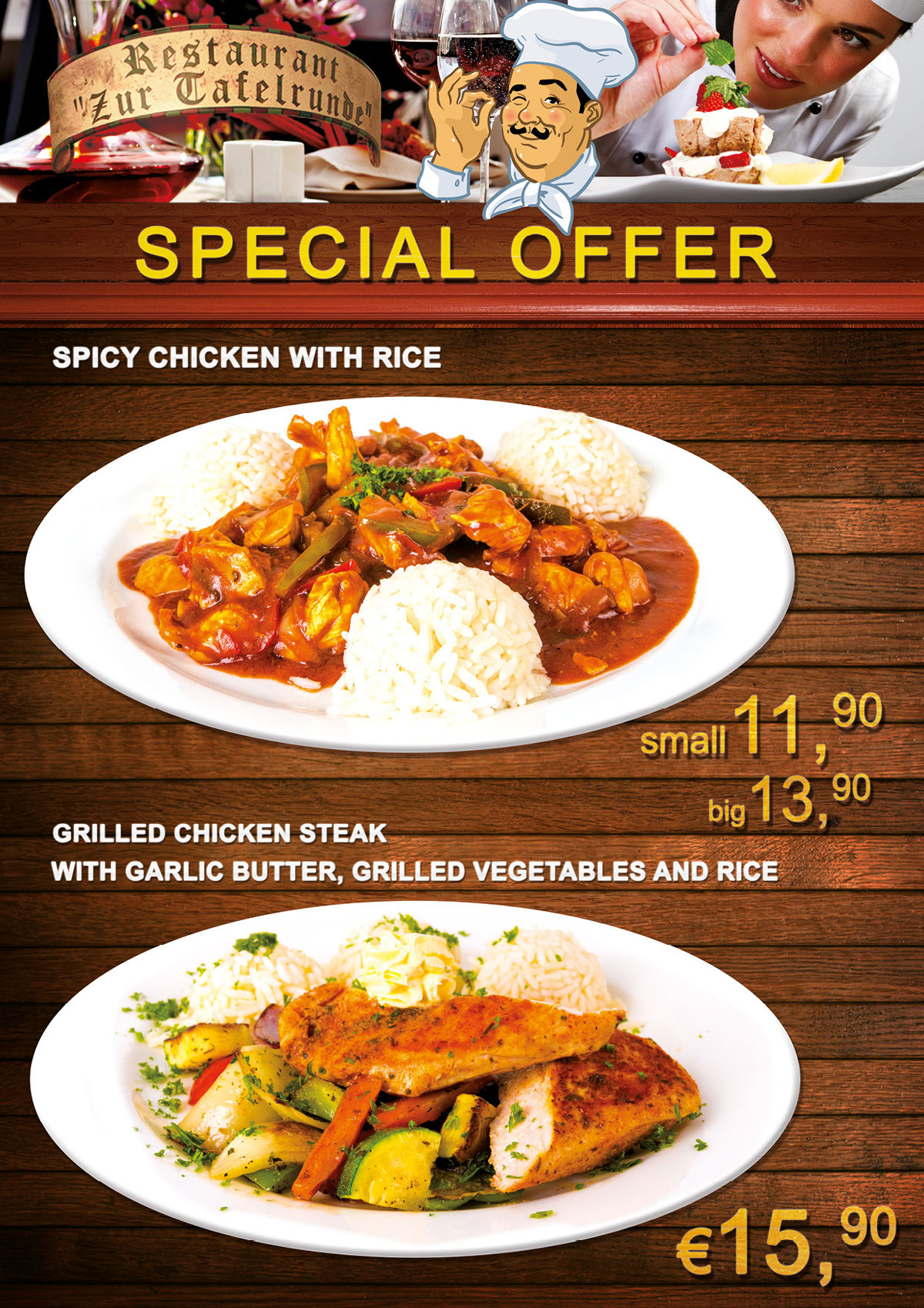 Menu of Castle restaurant – Family City (2)