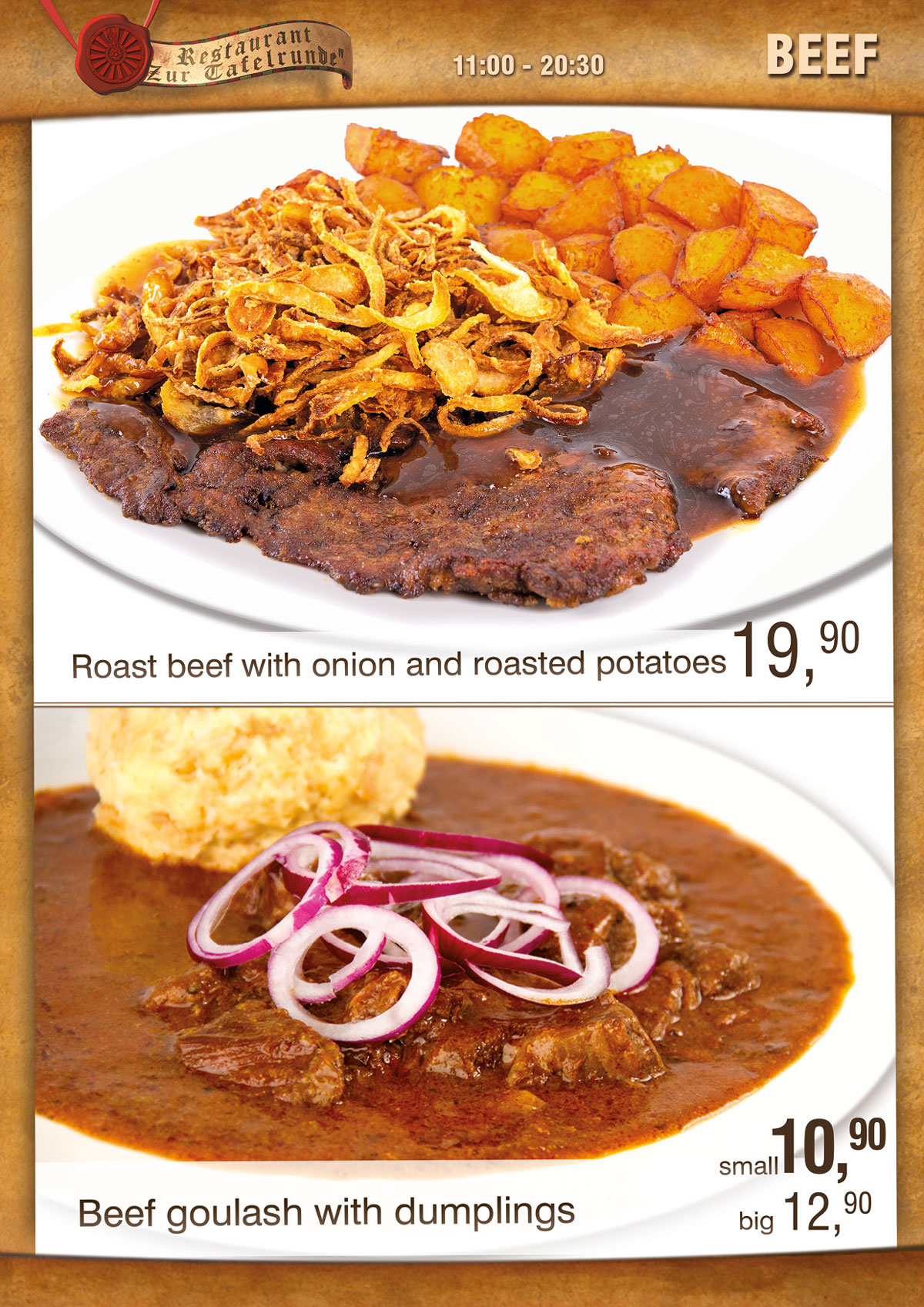 Menu of Castle restaurant – Family City (5)