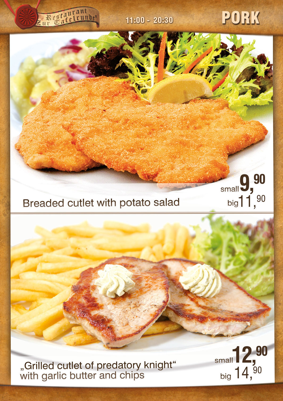 Menu of Castle restaurant – Family City (6)