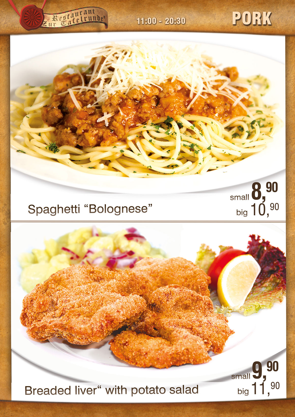 Menu of Castle restaurant – Family City (7)