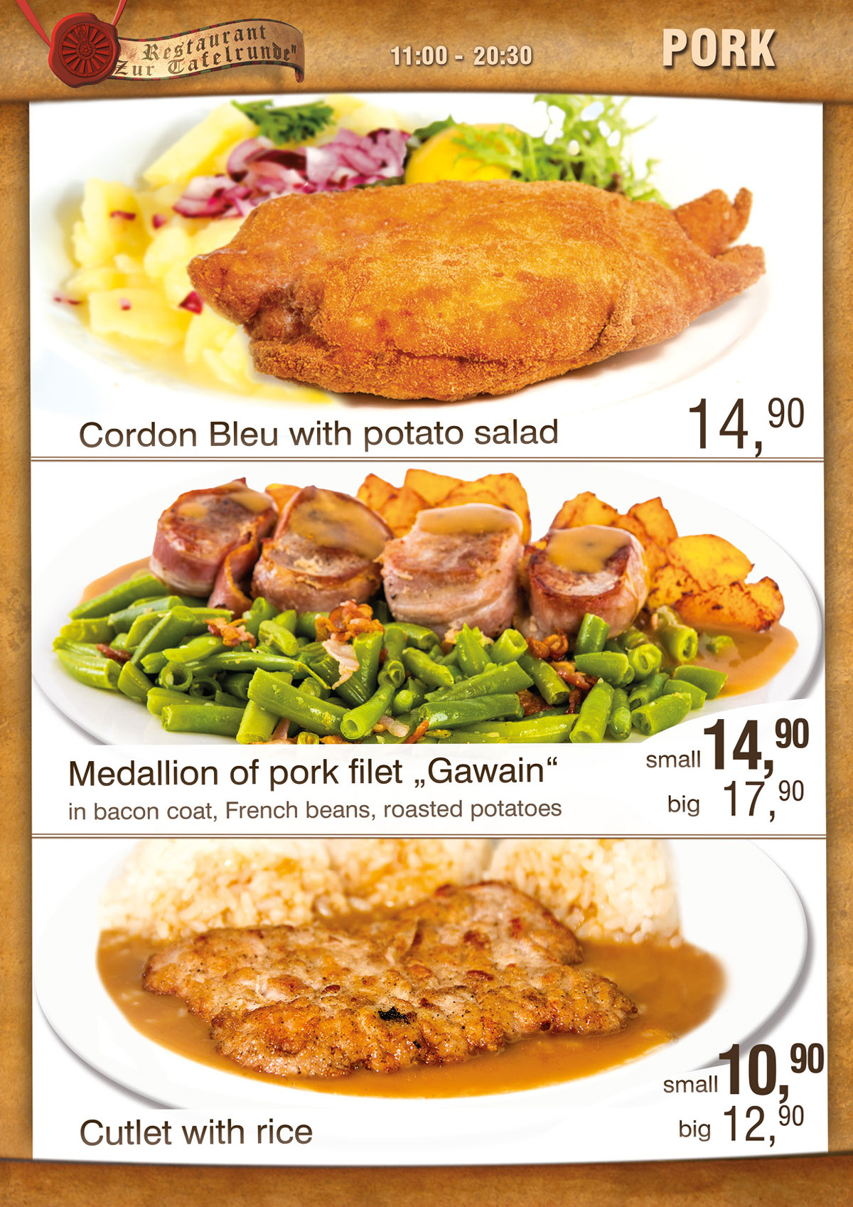 Menu of Castle restaurant – Family City (8)