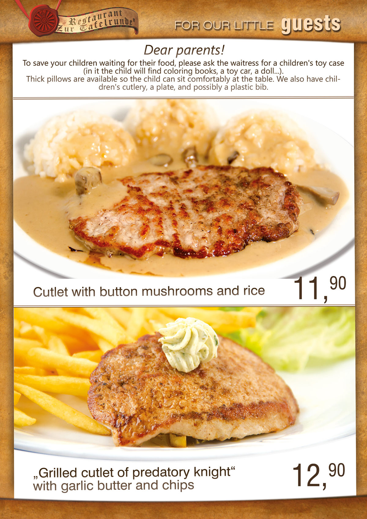 Menu of Castle restaurant – Family City (12)